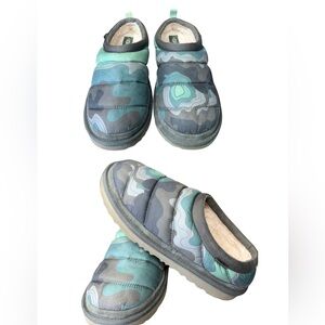 UGG  Tasman LTA Cali Topo Kids' sz 6 wmn’ 7.5 Camouflage Slip-On Slippers